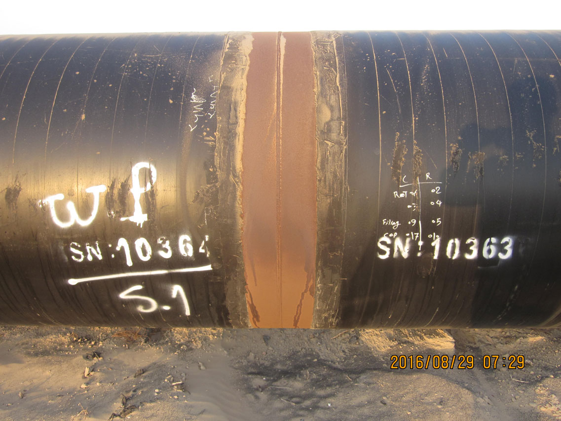  پروژه بندرعباس شرکت سی سخت بابت تست و اعمال پوشش کنوسا