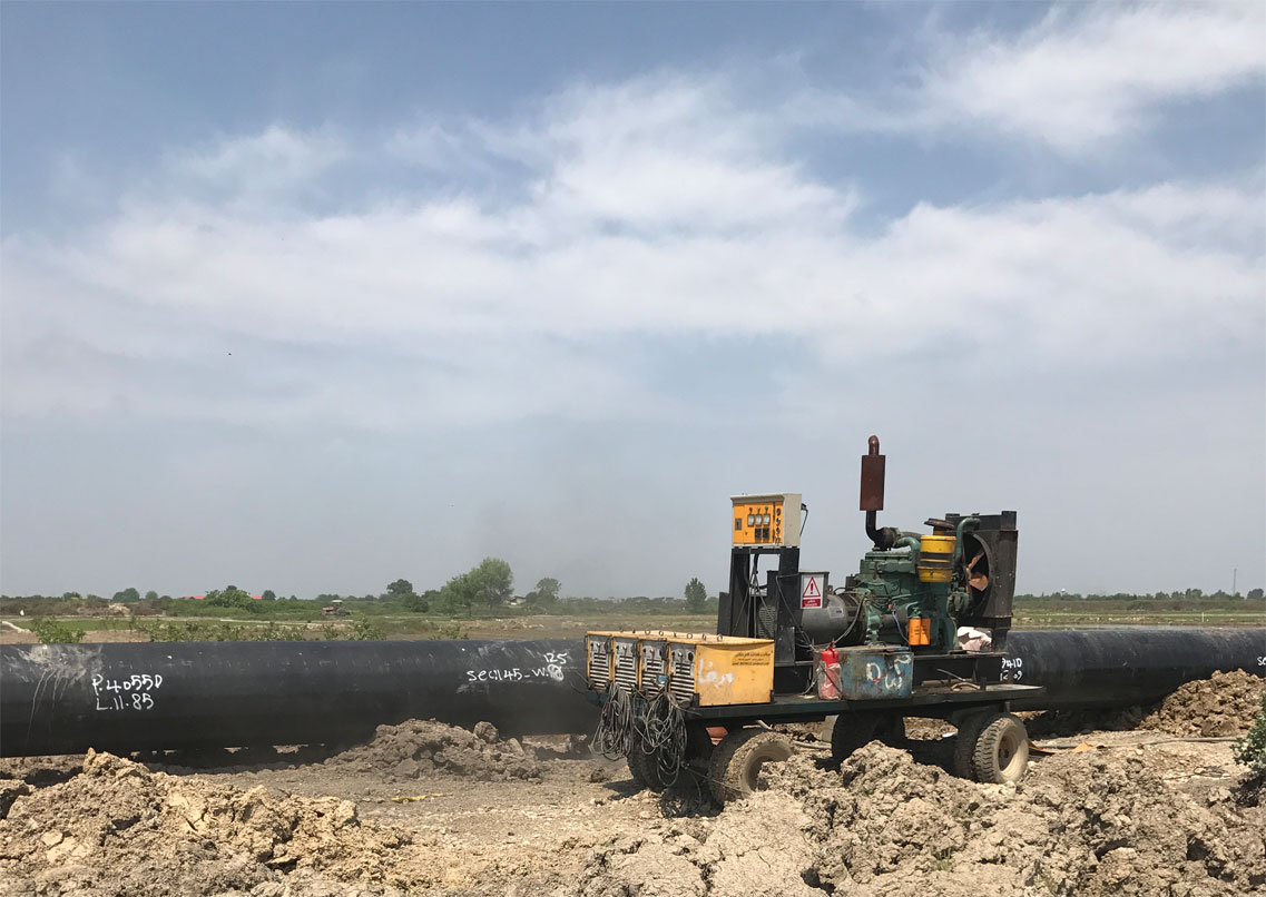  پروژه کیاسر شرکت پیسا تست و اعمال پوشش کنوسا 