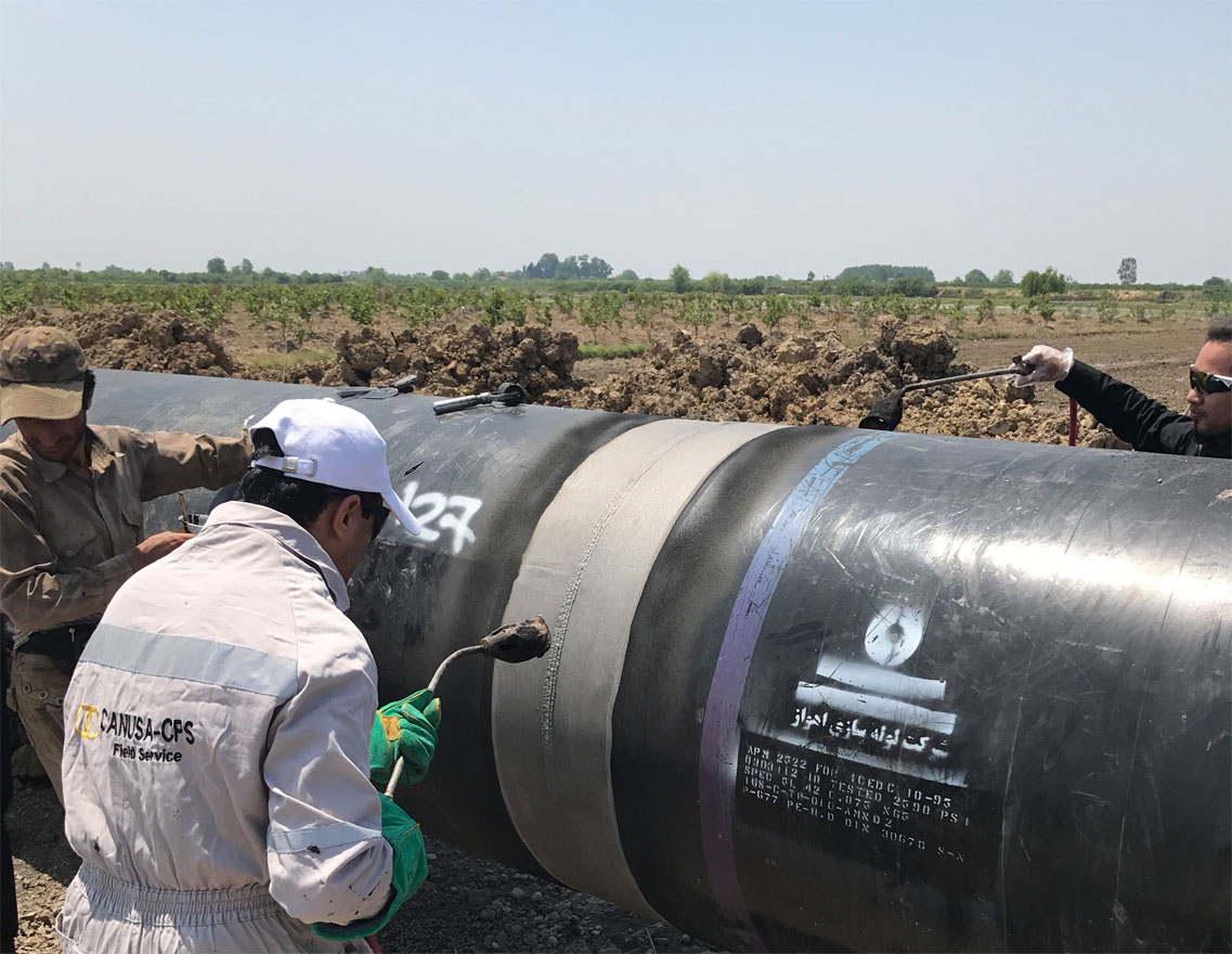  پروژه کیاسر شرکت پیسا تست و اعمال پوشش کنوسا 