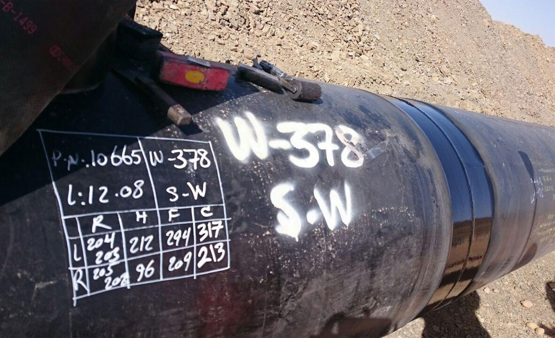  پروژه زاهدان شرکت رادنیرو  بابت تست و اعمال پوشش کنوسا  